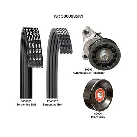 Dayco 09-15 Cadillac Chevrolet Gmc Hummer 5060935K1